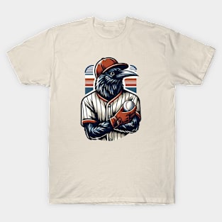 crows play baseball T-Shirt